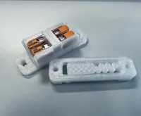 Support de rail DIN pour connecteur WAGO 221-2411 — photo 1