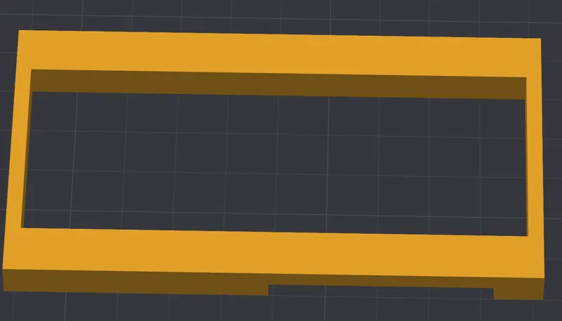 20x4 LCD Frame