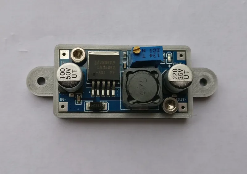 LM2596 step down 21x43mm mount