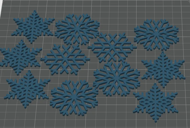 Christmas decorations - Snowflake