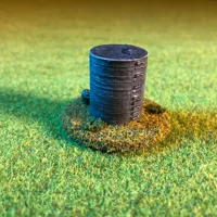 Marqueur d'objectif citerne pour wargame 6mm — photo 3