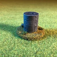 Marqueur d'objectif citerne pour wargame 6mm — photo 1