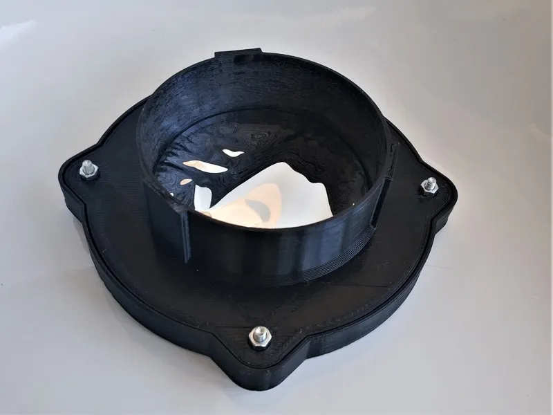 90mm Telescope solar filter holder