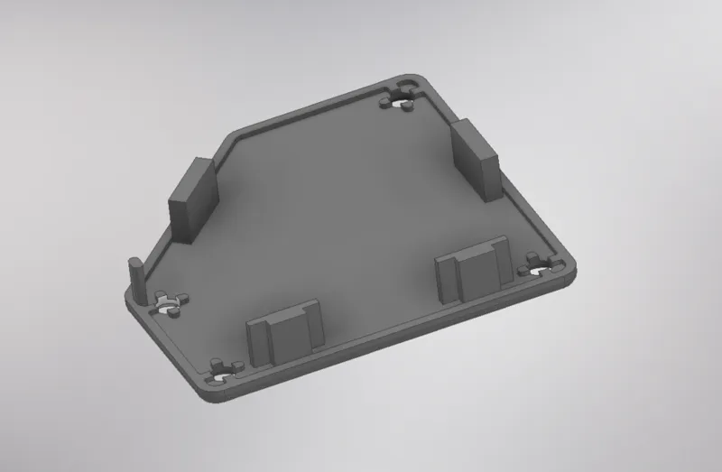 Aluminium profile covers