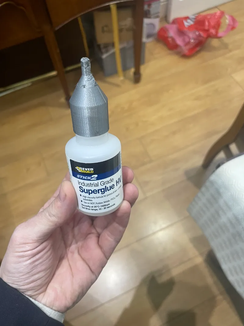 No clogging Super Glue no Jamming drying nozzle cap for make EverBuild 
