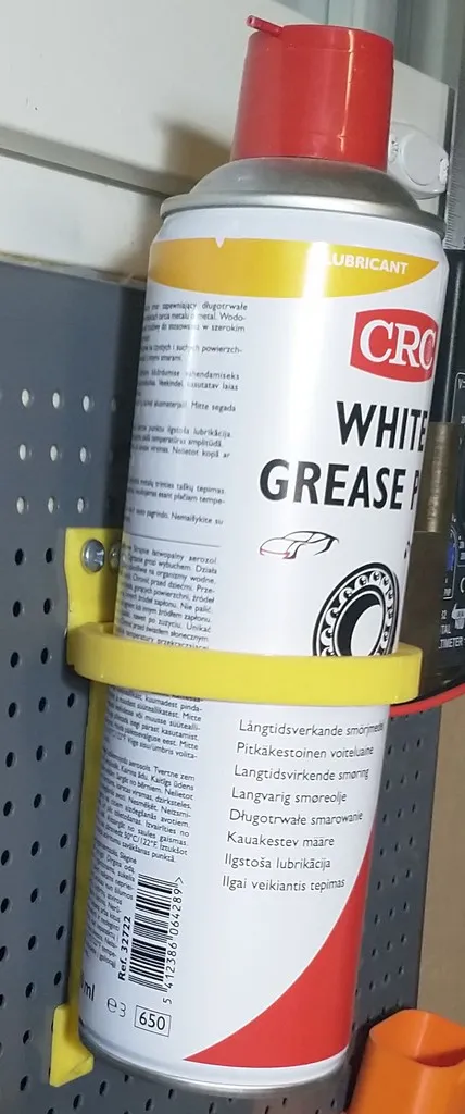 Support canette pour panneau perforé Biltema