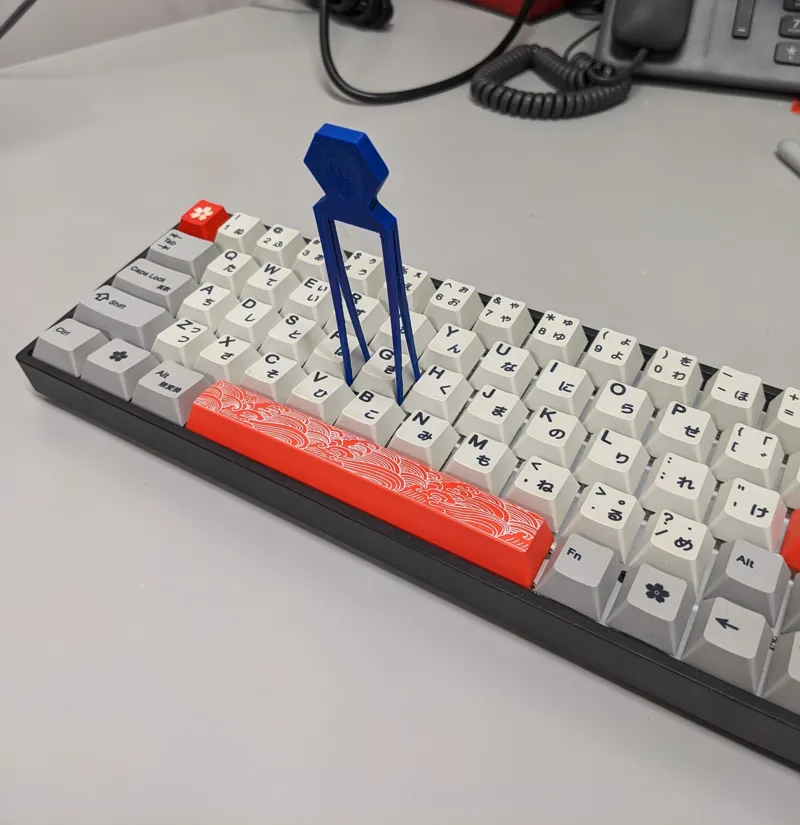 Keycap Puller: Print-in-Place
