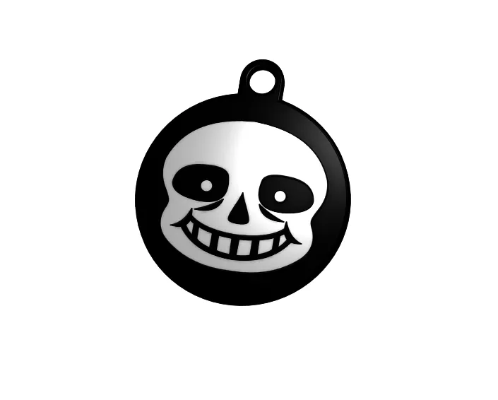Sans Undertale Keychain