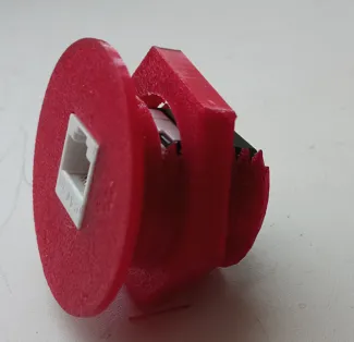 Keystone with screw-thread