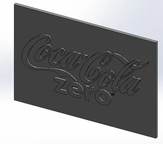 Coke Zero Sign