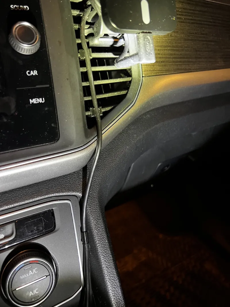 Cable Clip insert for car trim