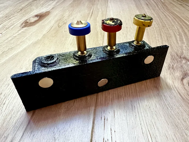 E3D Revo Nozzle Holder with magnetic mount