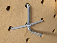 Clip crochet pour pegboard — photo 1