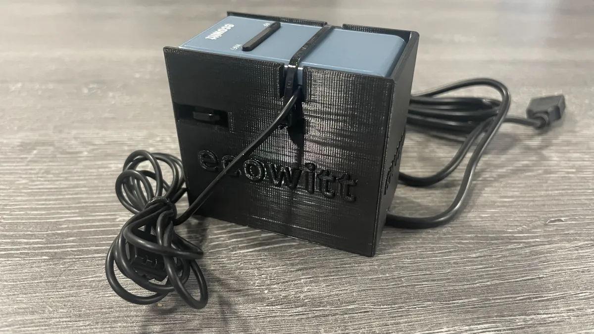 Boîtier et support pour passerelle Ecowitt GW1100