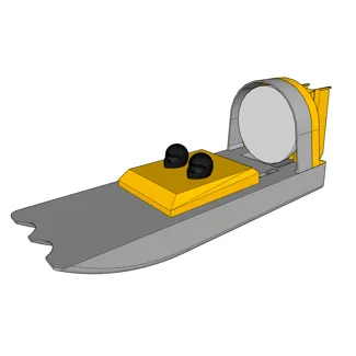 RC airboat 1.0 (rc boat)
