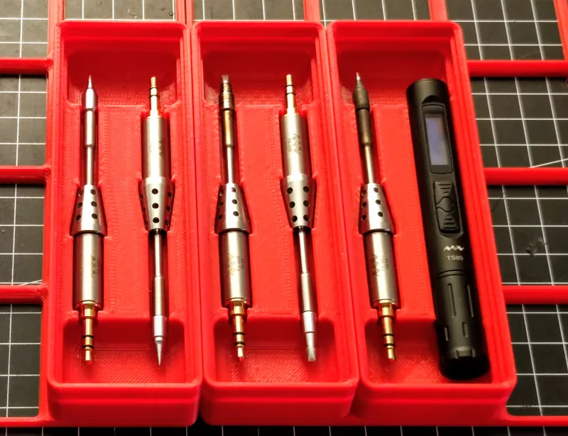 Gridfinity TS80/TS80p and Tip Holder Boxes