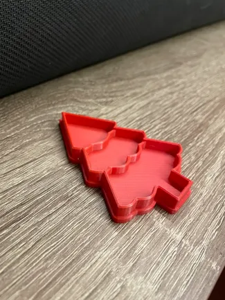 Cookie cutter christmas tree