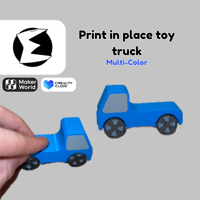 Toy Car - Print-in-place