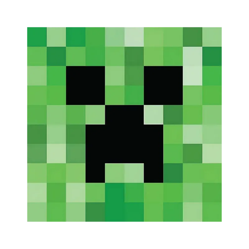 Minecraft Creeper sandform