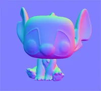 Porte-clés Stitch coloré — photo 1