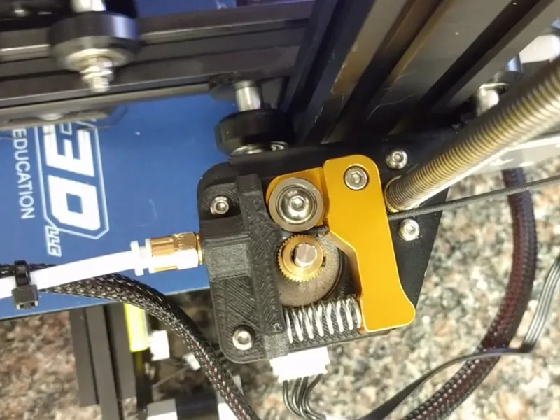 Flexible Filament Extruder Upgrade for Creality CR-7, CR-10, Ender 2, Ender 3