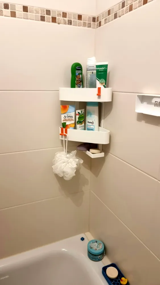 Bathroom Corner Shelf. - Free 3D Print Model - MakerWorld