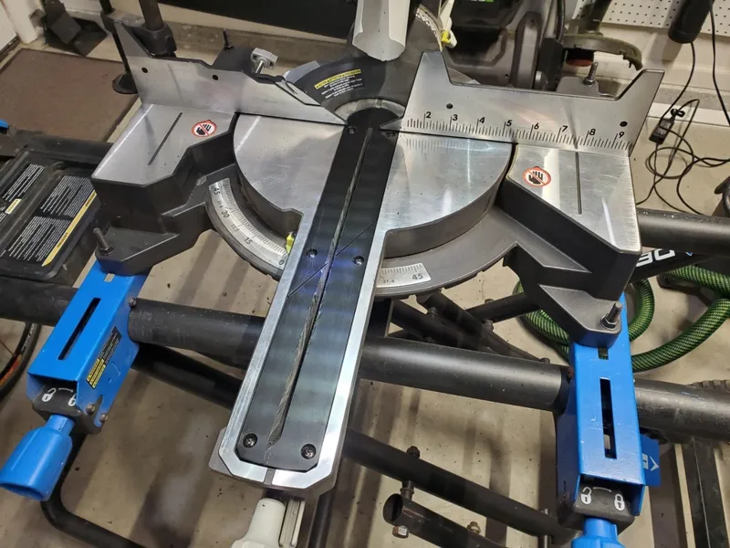 Zero Clearance Insert for Ryobi 10 Inch Compound Sliding Miter Saw