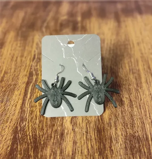 Spider earrings