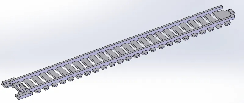 Eisenbahnschiene 20cm