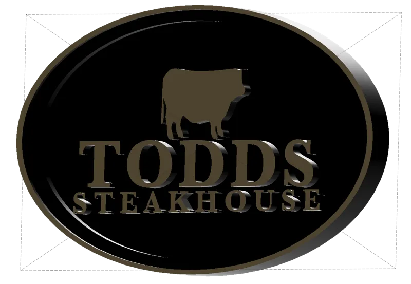 Todd's Steakhouse Plaque