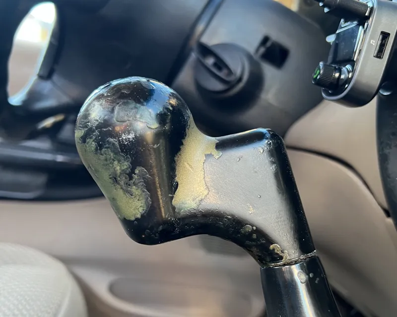 Ford Ranger offset gearstick knob