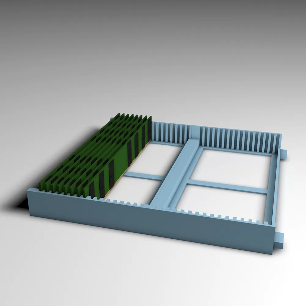 Stick Rack Binding DIMM/RAM Stick Holders Multi-Locking Remixed by arkrop - MakerWorld