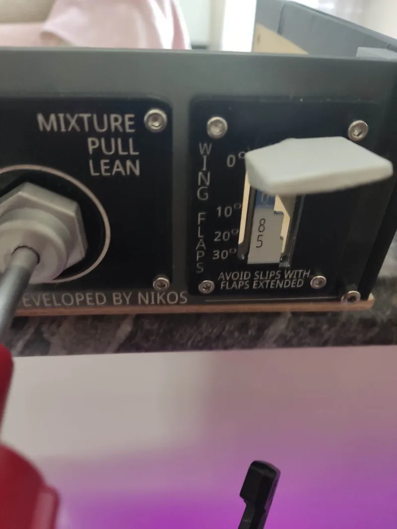 Cessna flight sim DIY panel