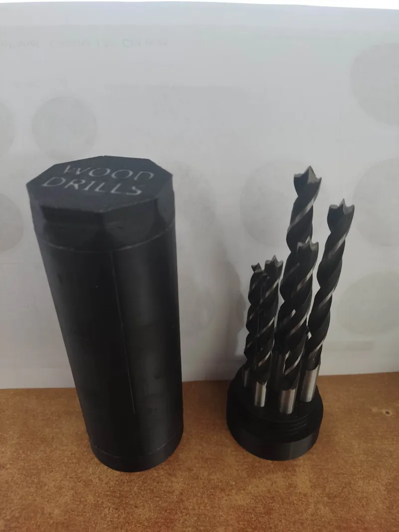 Wood drill case
