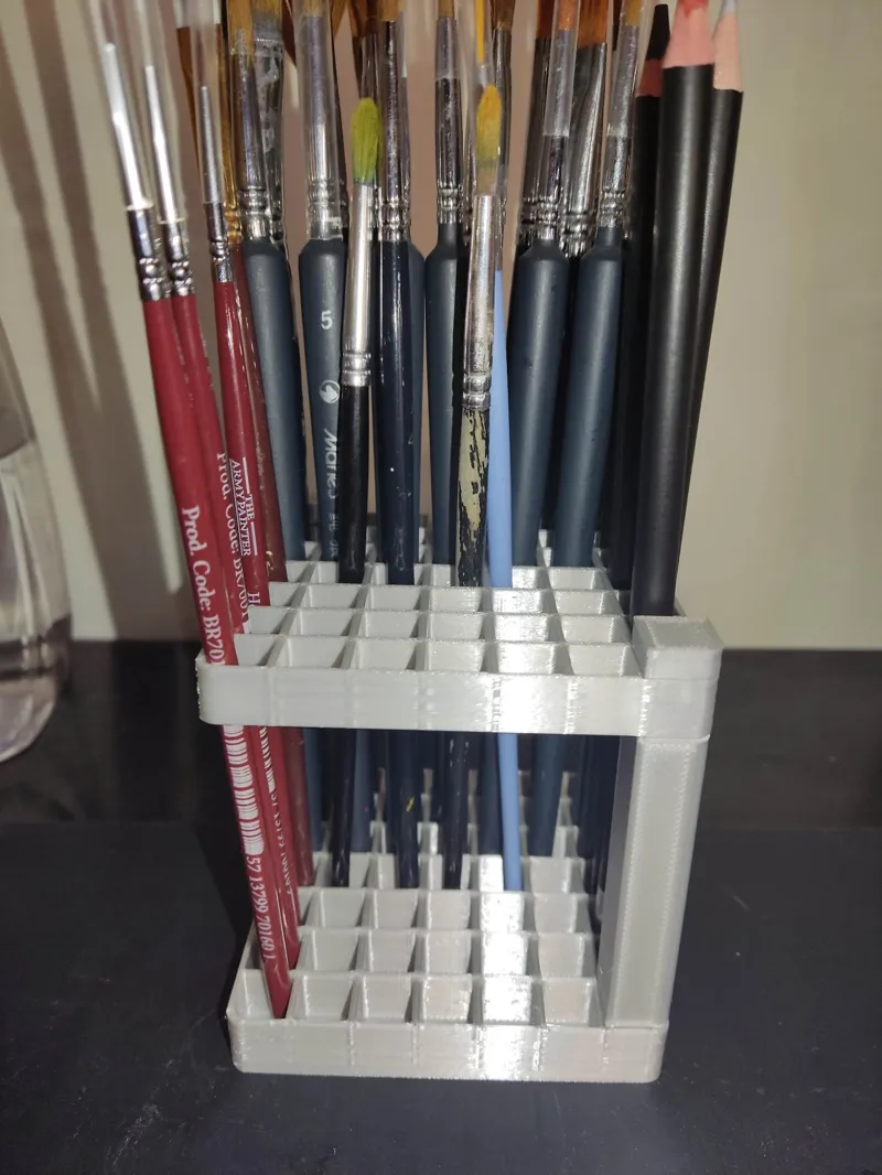 Paint Brush Holder Stand
