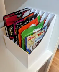 Organisateur de sachets alimentaires pour la cuisine — photo 5