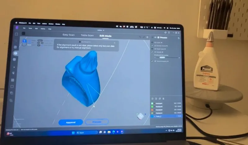 Ponal Test scan 3dmakepro seal lite
