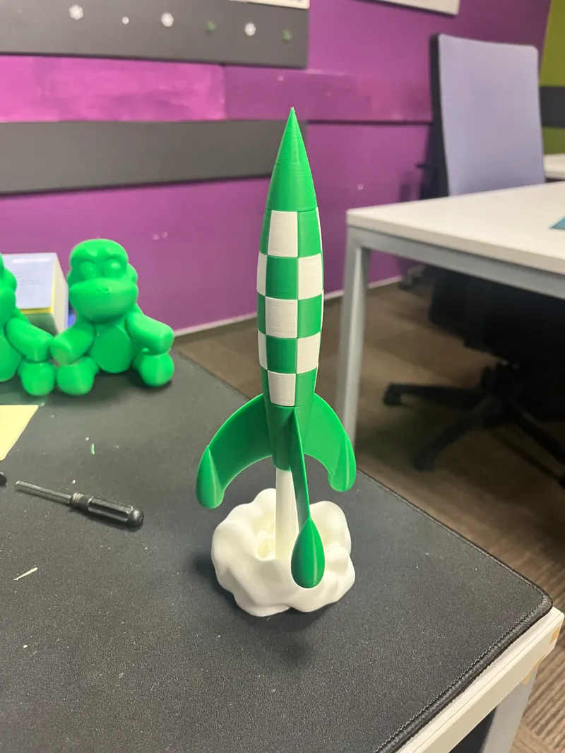Rocket Lamp 