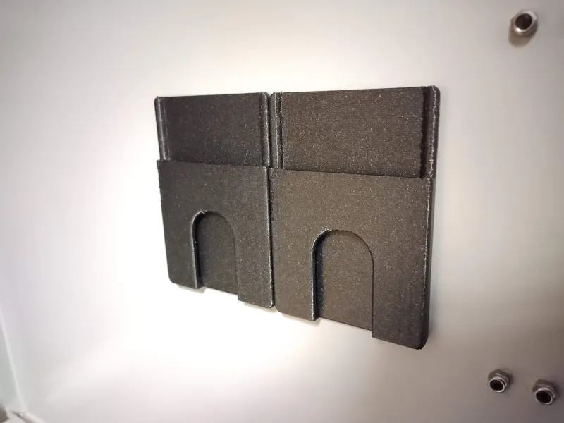 Wall mount for credit card