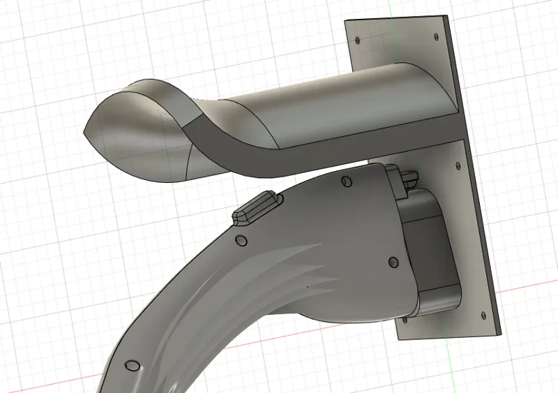 CCS 1 Wall Mount with Cover and Cable Management