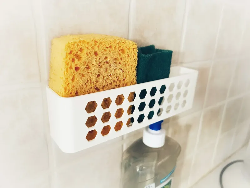 Support éponge cuisine ou salle de bains