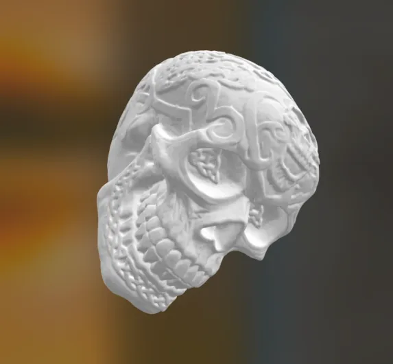 Celtic Skull 