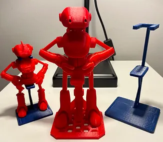 Ankly Robot Display Stands - 2 Versions