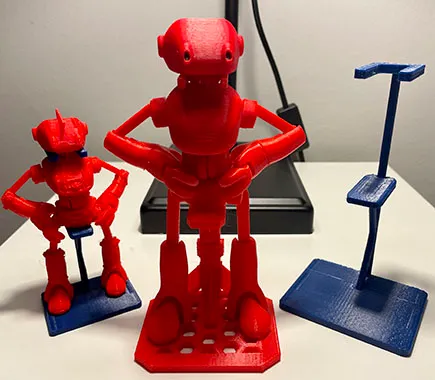 Ankly Robot Display Stands - 2 Versions