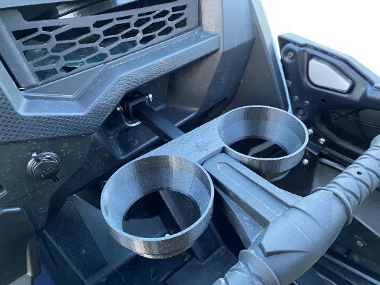 RZR Grab handle cup holder with inserts