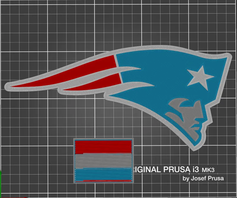 patriots logo for mmu