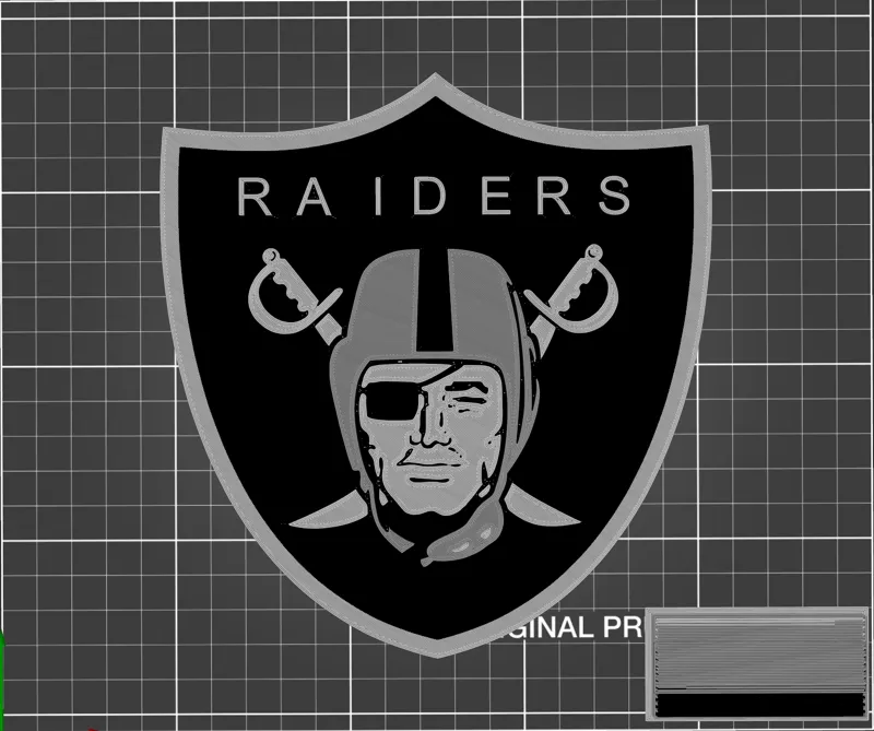 Raiders logo for MMU REMIXED