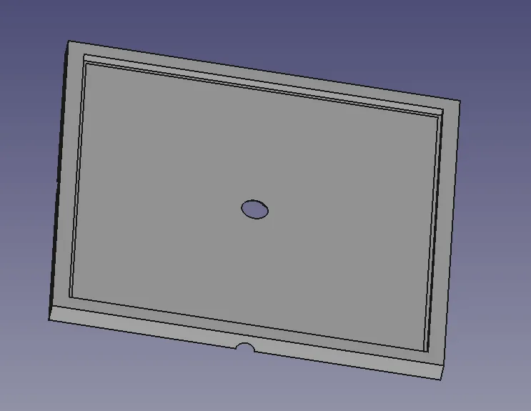 Wired Base for Litophane Lantern