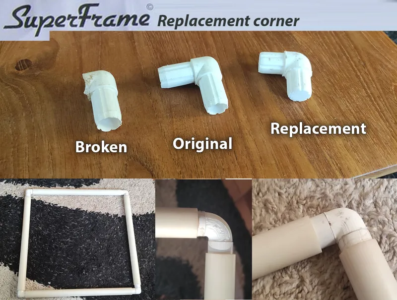 SuperFrame Quilting Frame Corner replacement