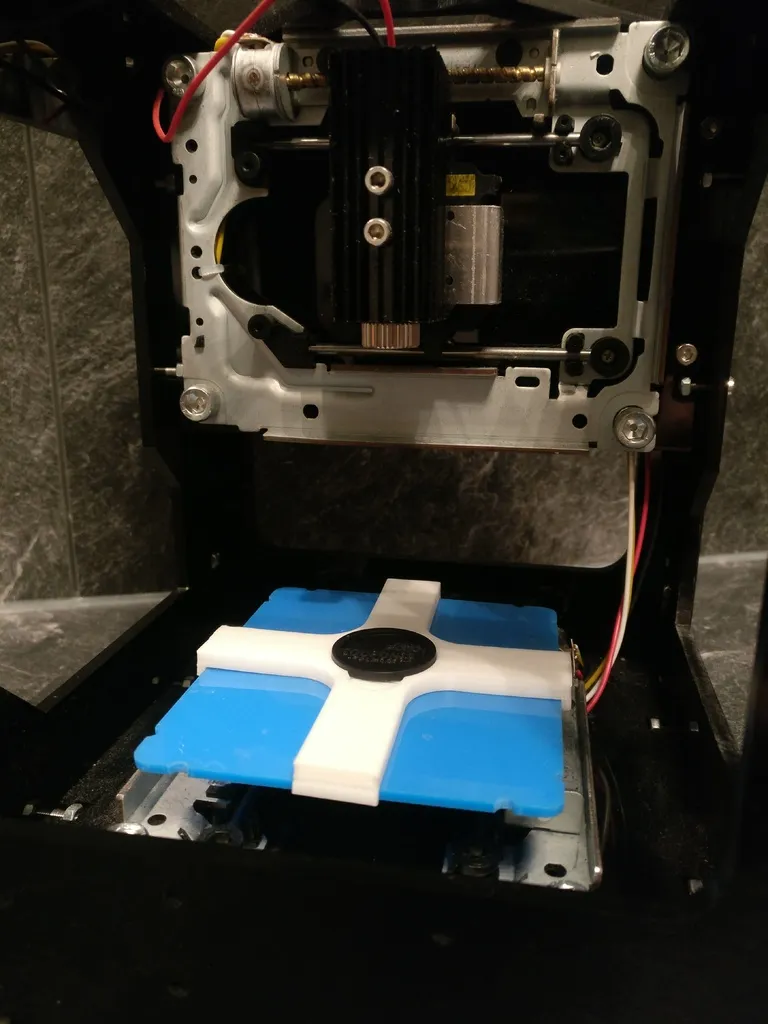 coin / token holder for NEJE laser engraver